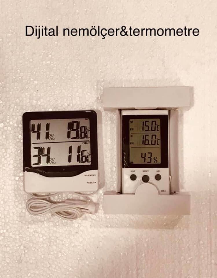DİJİTAL HİGROMETRELER