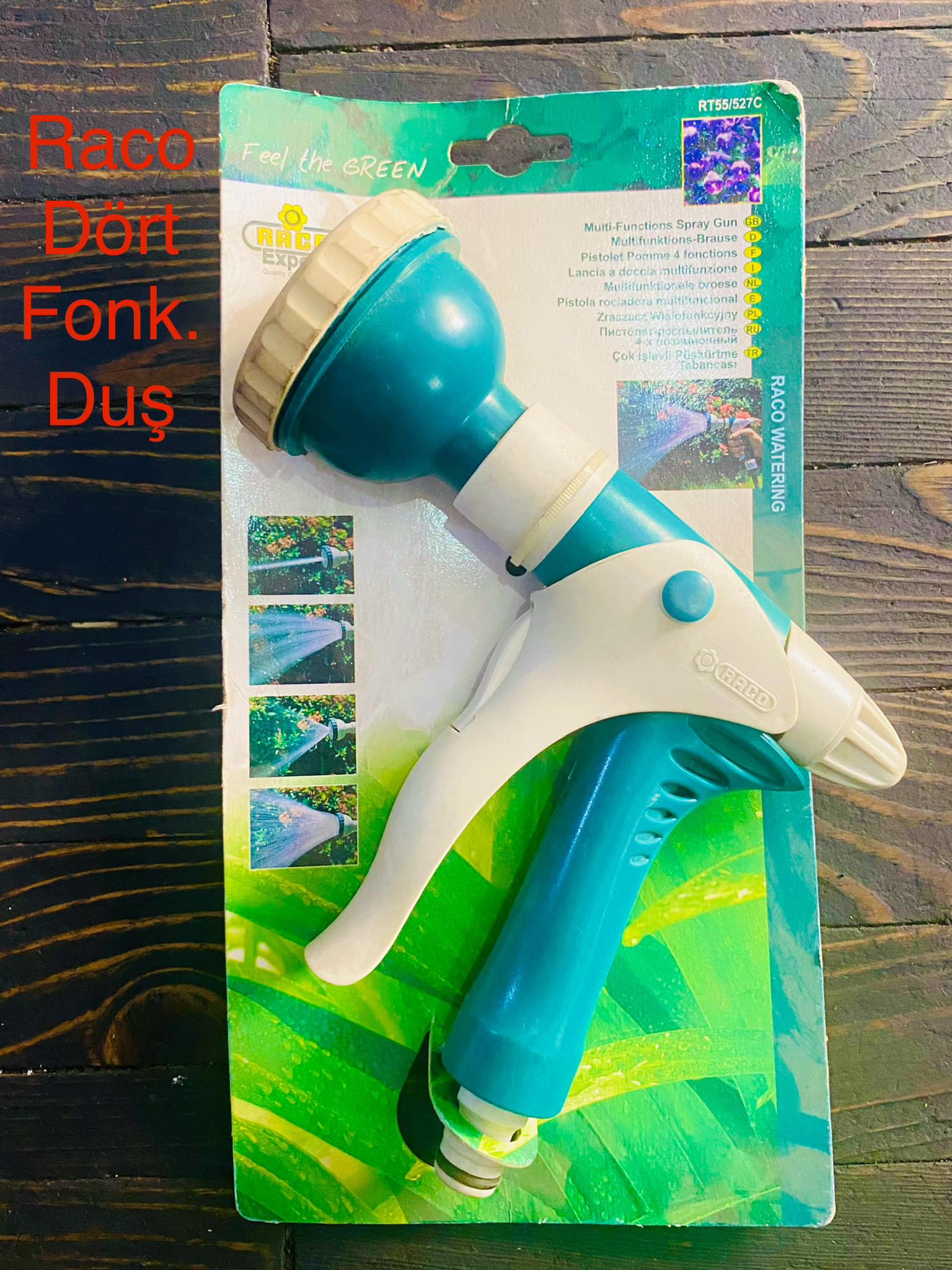 RACO DÖRTB FONKSİYONLU SULAMA DUŞU