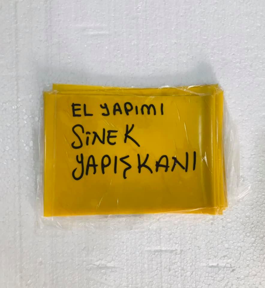 EL YAPIMI SİNEK YAPIŞKANI